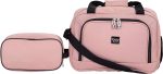 Travelers Club Midtown Hardside 4-Piece Luggage Travel Set, Tan - Image 6